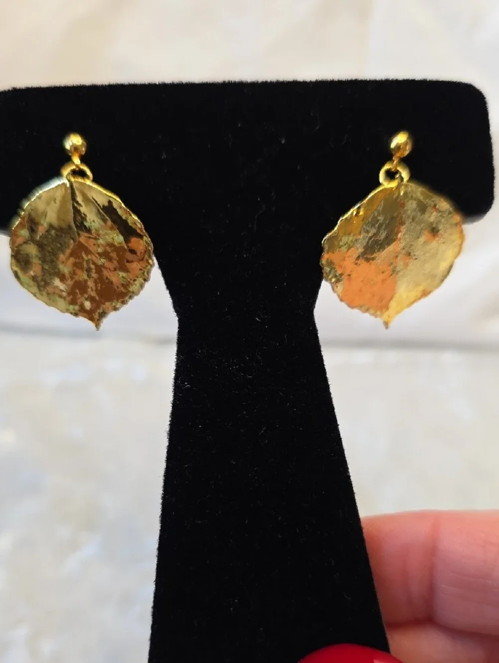 Lot Of Gold-Tone Earrings*